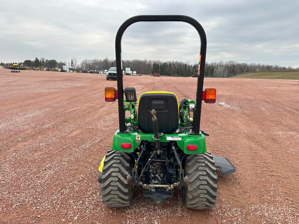 2007 John Deere 2305 compact tractor, open station, 4x4, John Deere 200CX loader, hydro trans, R4