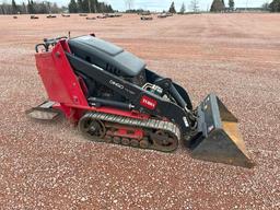 2013 Toro Dingo TX427 walk behind track skid steer, Kohler gas engine, 6" rubber tracks, bucket, aux