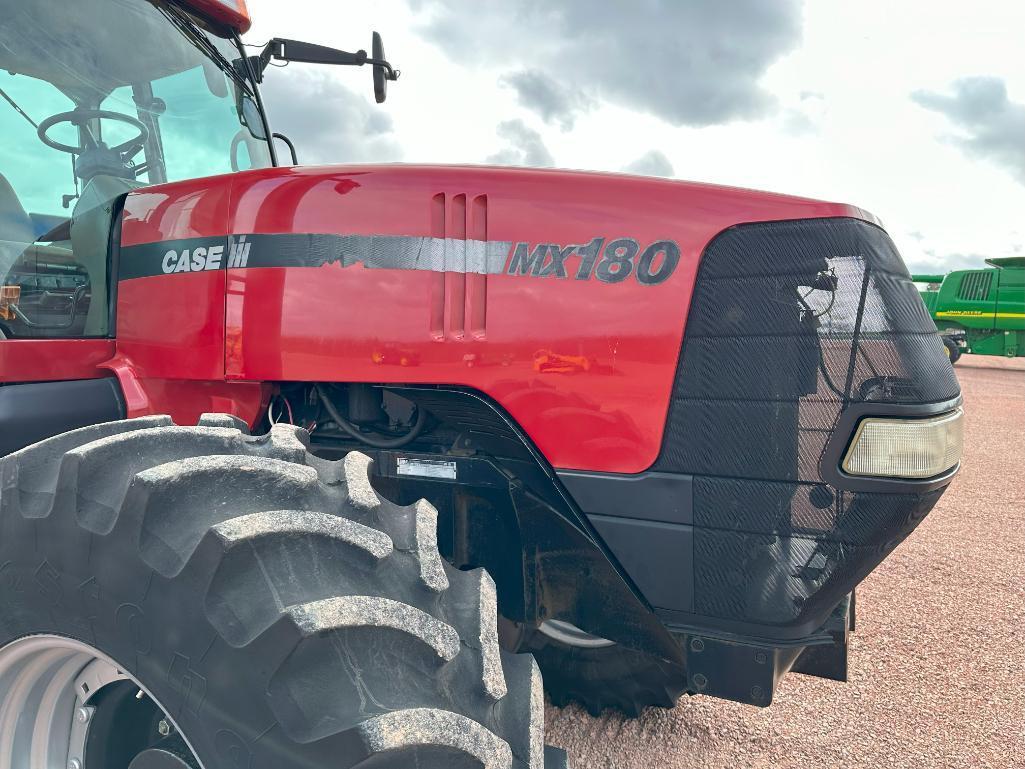 2001 Case IH MX180 tractor, CHA, MFD, 20.8x42 axle duals, powershift trans, 3-PTO capable, 4-hyds,