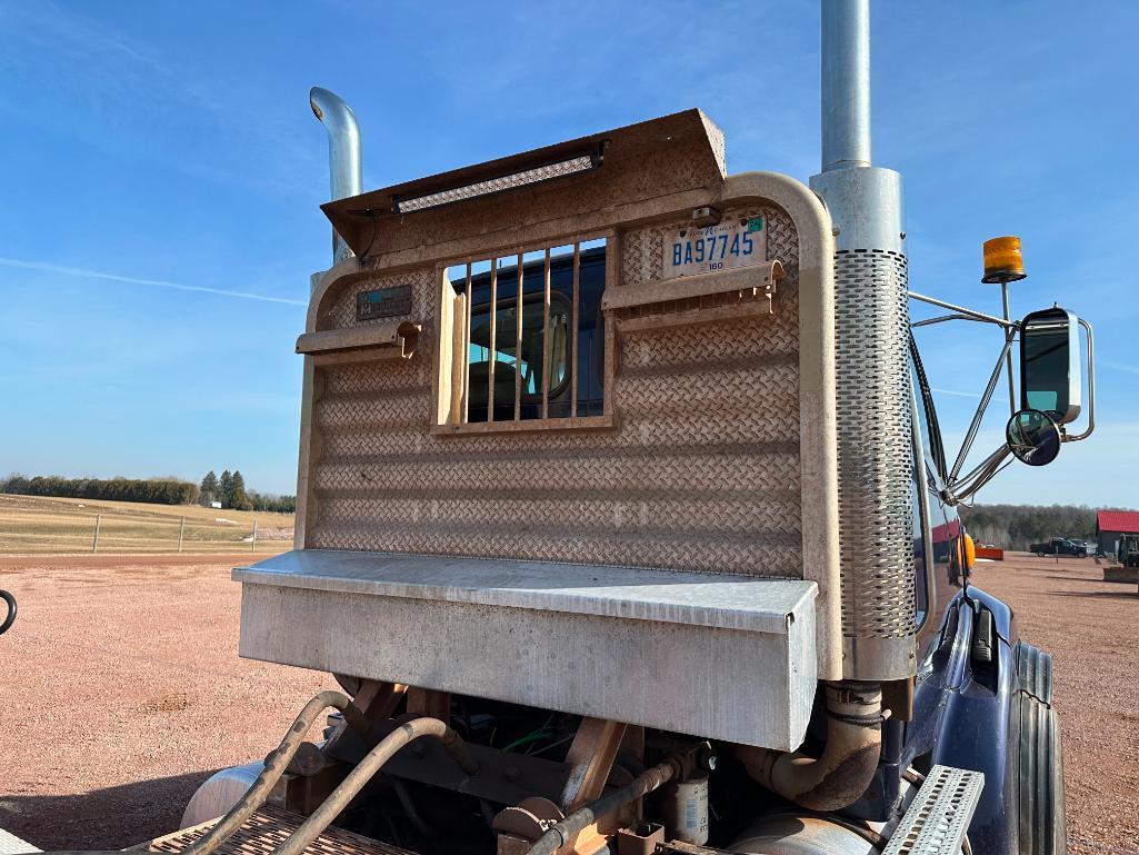 (TITLE) 2004 Sterling tri axle day cab truck tractor, Cat C15 @475 diesel engine, 18-spd trans,