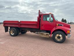 (TITLE) 2003 Sterling Acterra dump truck, single axle, Mercedes OM906LA@300 hp diesel engine, auto