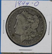 1894 O Morgan Silver Dollar