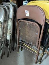 Metal folding chairs