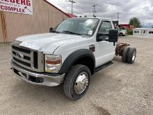 2009 Ford F550 Cab & Chassis