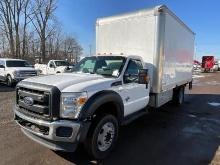 2015 Ford F550 Box Truck