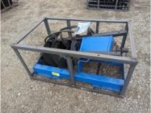 Agrotk Skid Steer Auger w/ 3 Bits, 14", 12", 6"