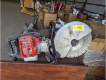 Infinity OT-350 Concrete Saw, Runs