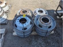 (6) Ford F450 F550 TRUCK 19.5 Maxion F2657 10 lug  Surplus Used Take off wheels