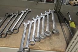 Pittsburgh 7 Pc. Combination Wrench Set, 1 3/8"-2"