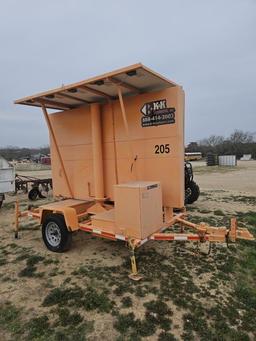 2017 K-K System Trailer Mounted Sign