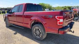 *2018 Ford F150 XLT Extended Cab 4x4 Gas