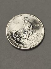 1985 American Prospector 1oz Silver Round (RARE)