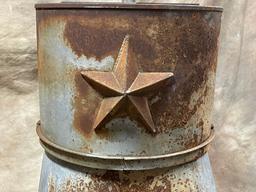 Antique Galvanized Metal Spinner Barn Vent