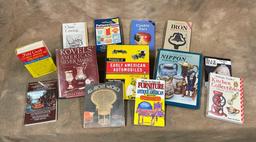 13 Antique & Reference Books Or Guides