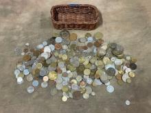 Large Lot Of Foreign Coins