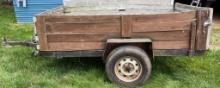 Wooden Utility Trailer