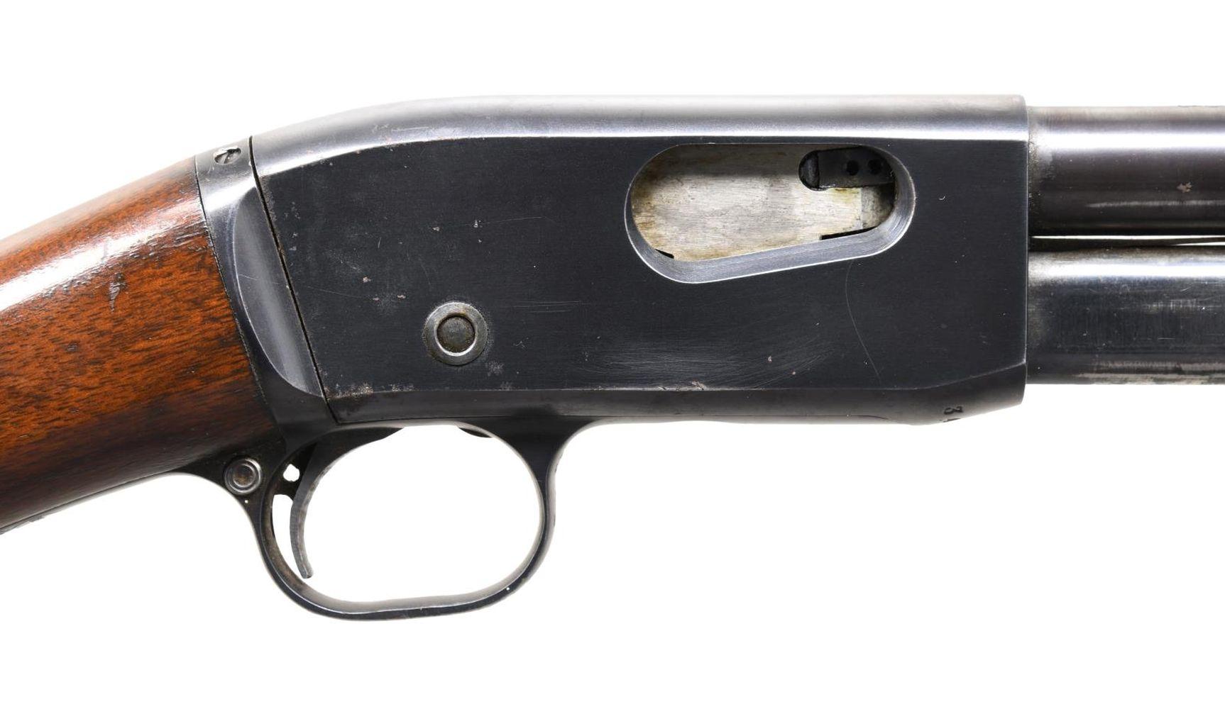 REMINGTON MODEL 12 SLIDE ACTION RIFLE.