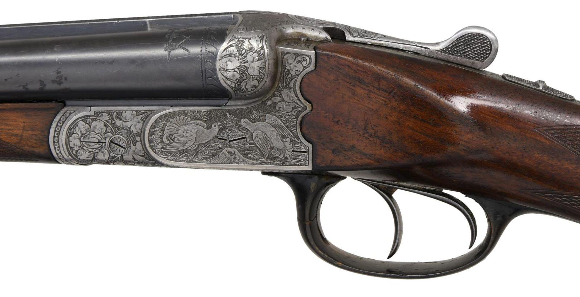 EBLEN GERMAN BOXLOCK SXS SHOTGUN.