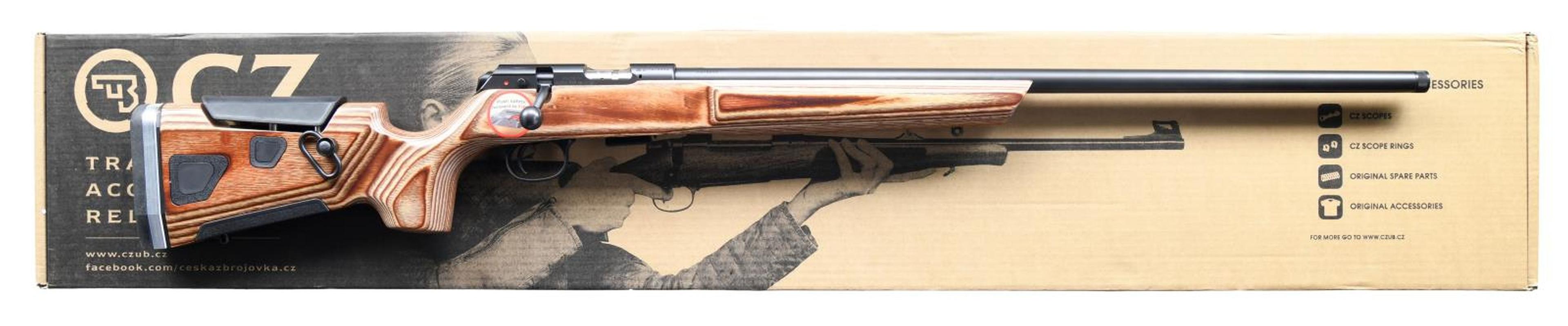 CZ MODEL 457 VARMINT AT-ONE BOLT ACTION RIFLE WITH