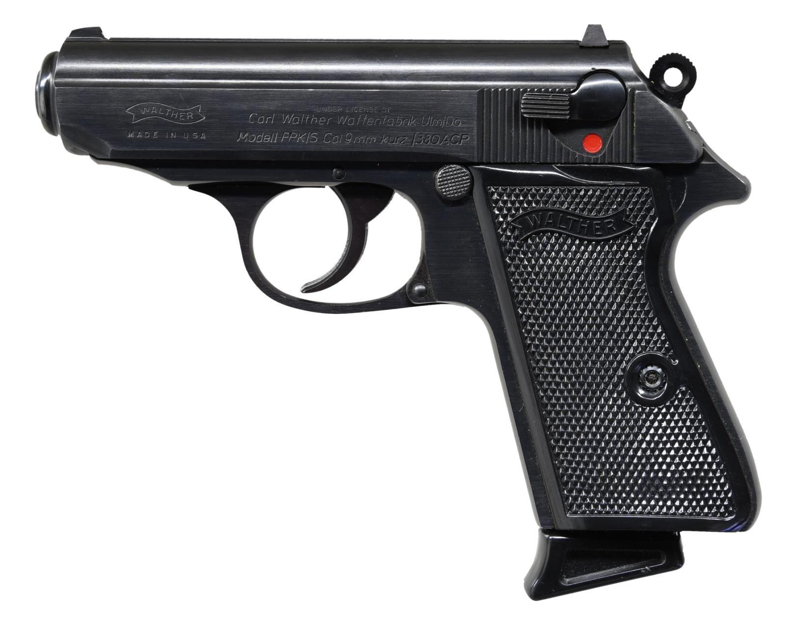 WALTHER PPK/S SEMI AUTO PISTOL.