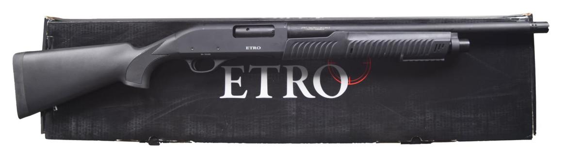 ATA ARMS ETRO PUMP ACTION SHOTGUN WITH BOX.