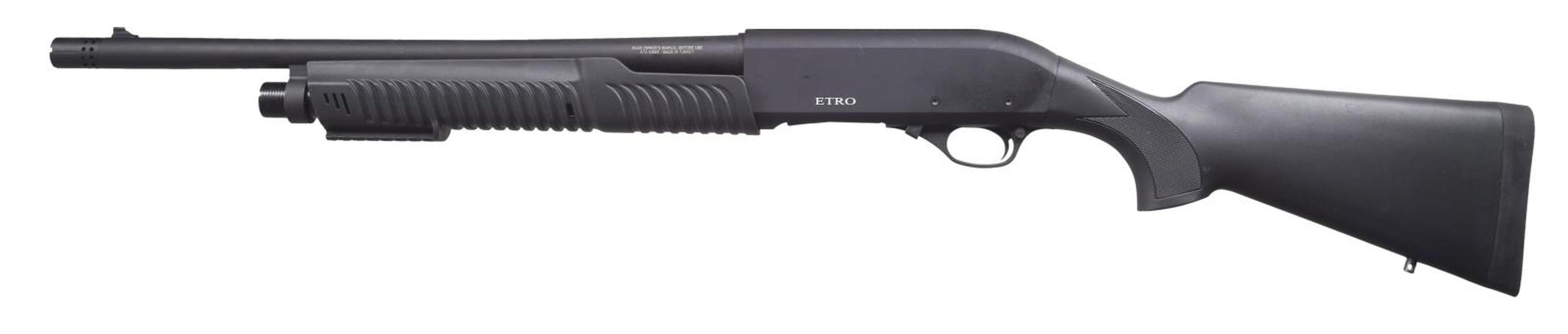 ATA ARMS ETRO PUMP ACTION SHOTGUN WITH BOX.