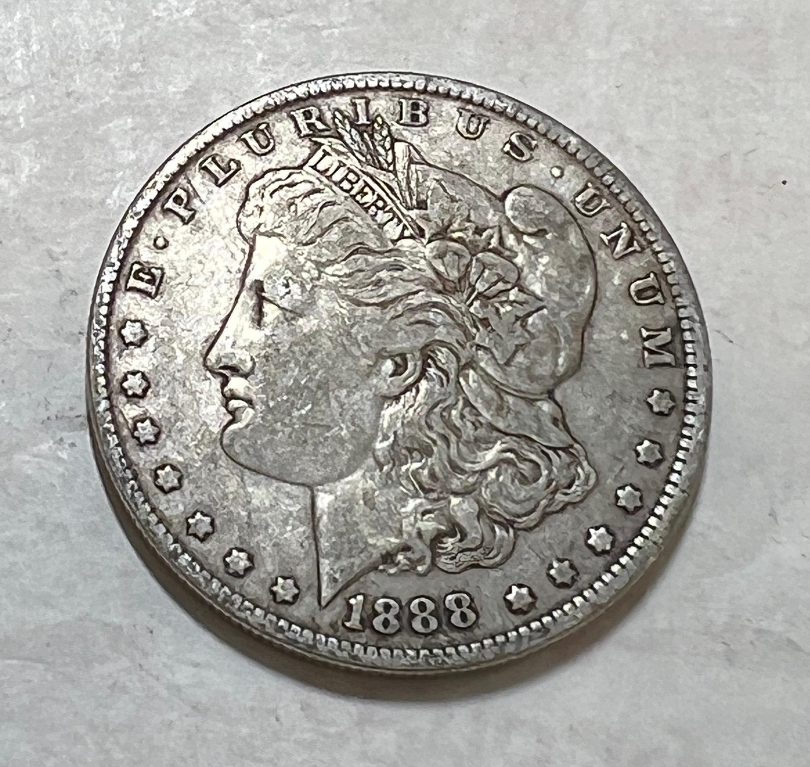 1888 O Morgan Dollar