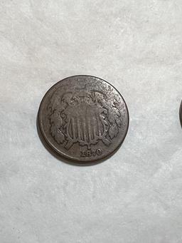 1870 Two Cent