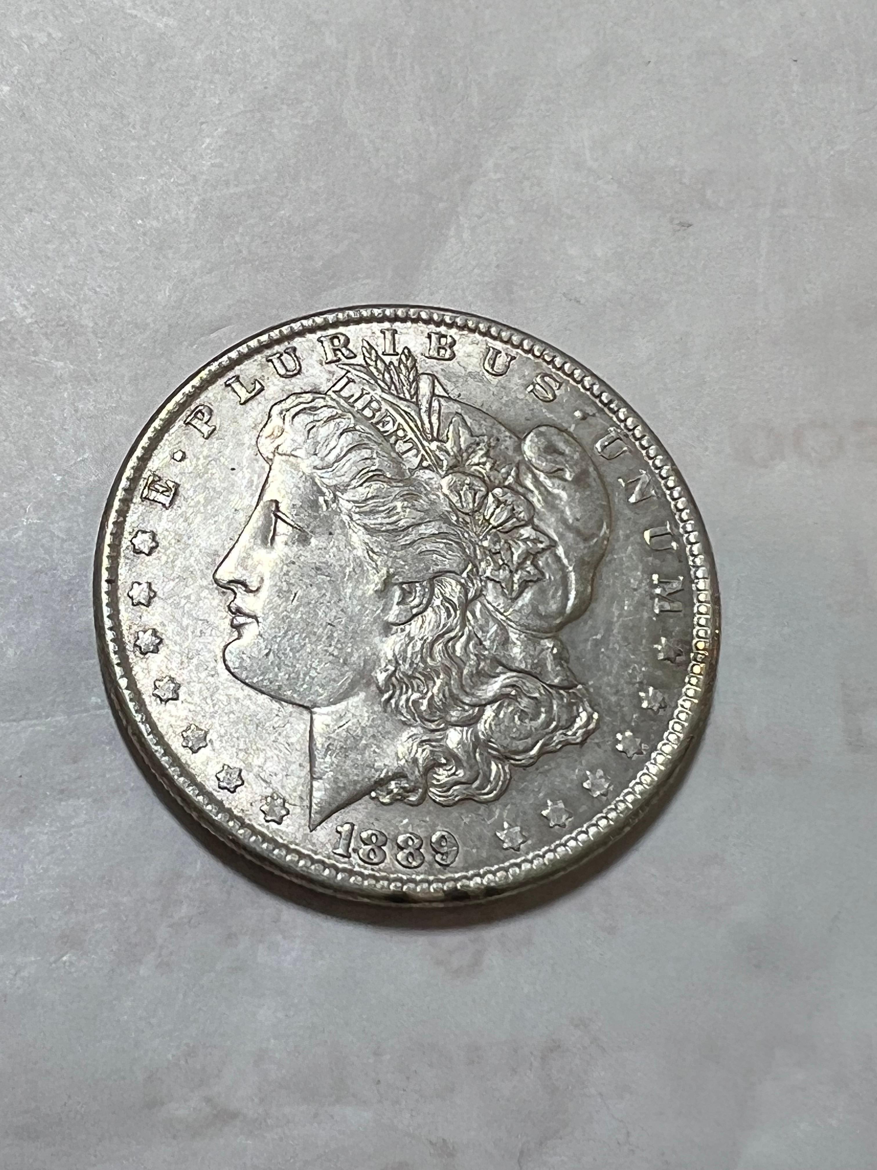 1889 Morgan Dollar