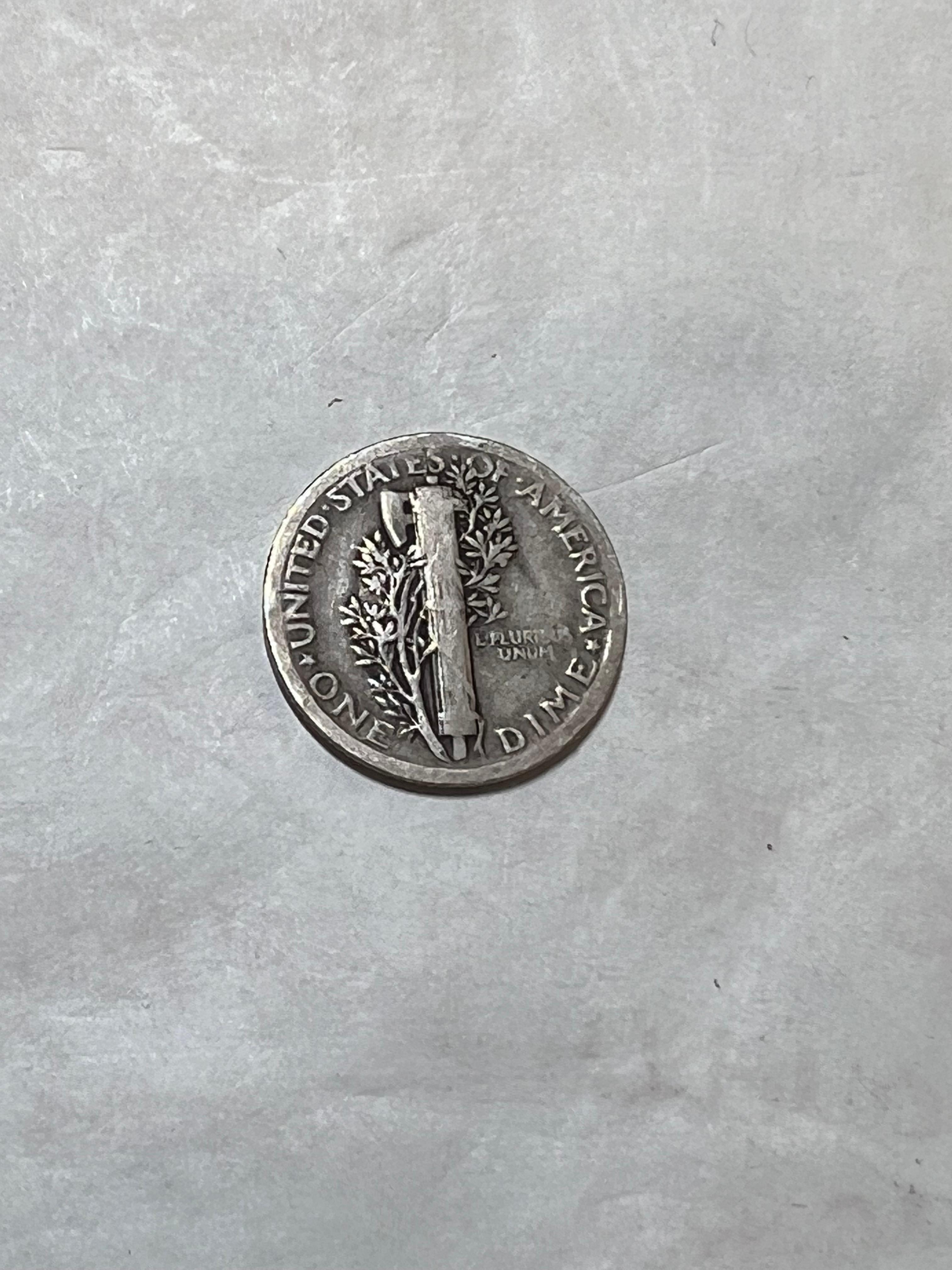 1921 Mercury Dime F Key Date