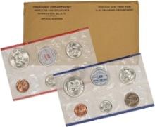 1959 p+d Mint Set includes 10 coins original packaging