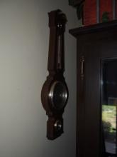 Antique barometer and thermometer
