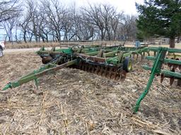 John Deere Model 722 Pull-Type Soil Finisher, SN# NOO722X000139, 14’ Width, Hydraulic Lift, Front