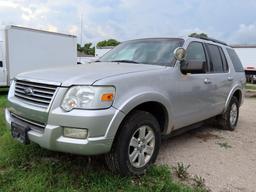 2009 Ford Explorer XLT Sport Utility Vehicle, VIN# 1FMEU73E39UA21419, 4.0L V-6 Gas Engine, Automatic