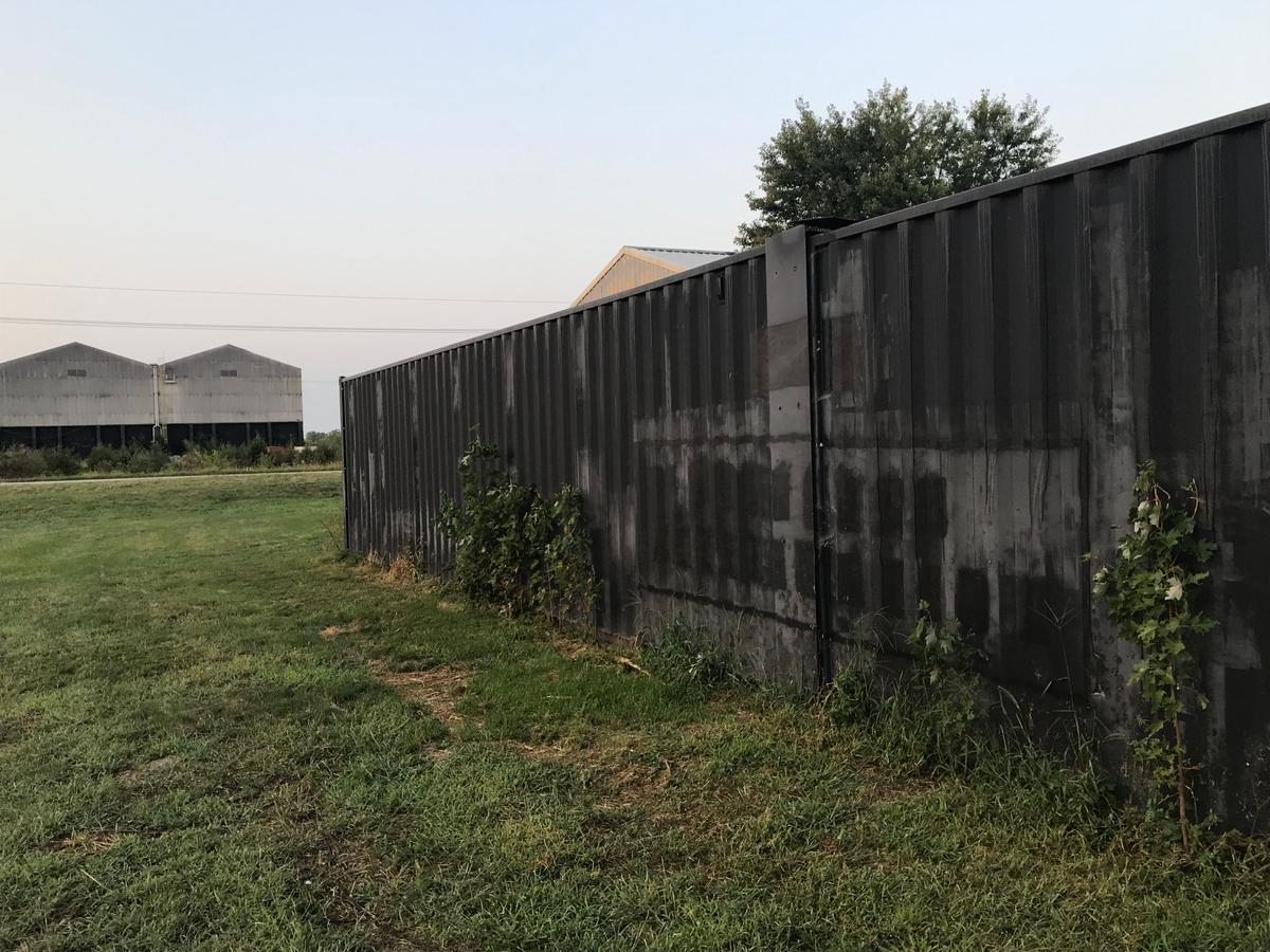 40' Steel Shipping Container, Open on both ends, NO Doors (Trucking available at an additional cost)