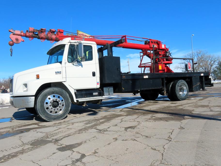 2000 Freightliner Model FL-70 1-Axle Crane Truck, VIN# 1FV6HFBA87HF02126, Cummins Turbo Diesel Engin