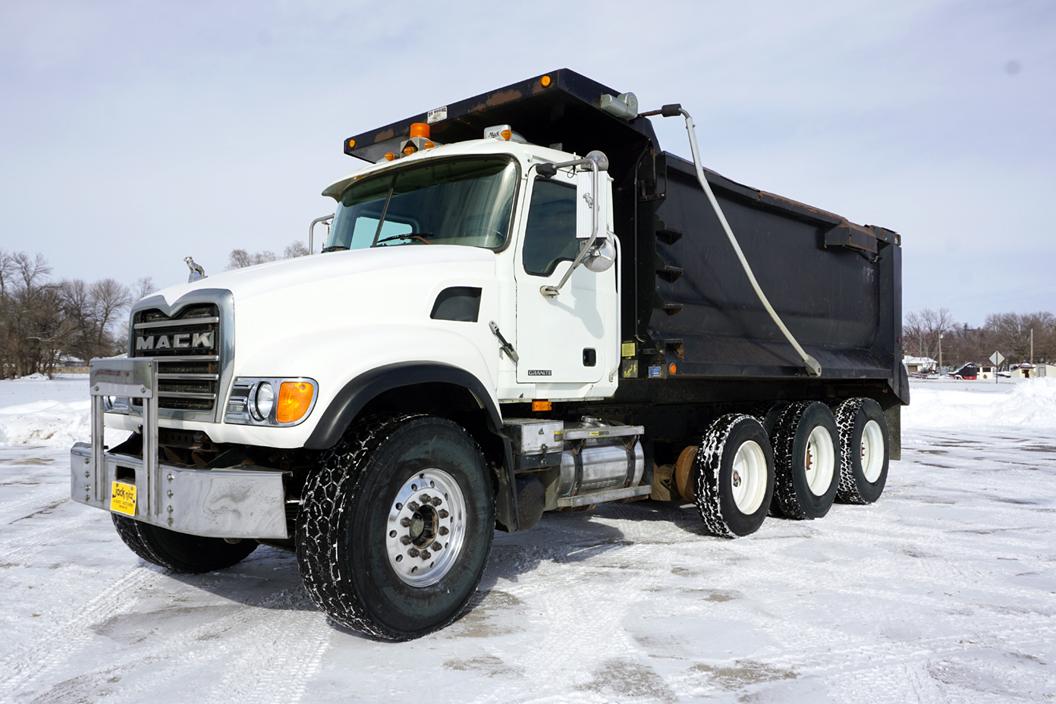 2007 Mack Model CV713 "Granite" Triple Axle Conventional Dump Truck, VIN# 1M2AG11C77M044848, Mac