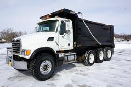 2007 Mack Model CV713 "Granite" Triple Axle Conventional Dump Truck, VIN# 1M2AG11C77M044848, Mac