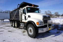 2007 Mack Model CV713 "Granite" Triple Axle Conventional Dump Truck, VIN# 1M2AG11CO7M044853, Mac