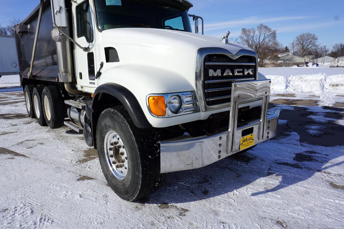 2007 Mack Model CV713 "Granite" Triple Axle Conventional Dump Truck, VIN# 1M2AG11CO7M044853, Mac