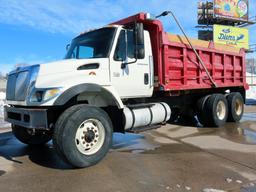 2005 IHC Model 7500 Conventional Tandem Axle Dump Truck, VIN# 1HTWPAZT55J045108, HT570 Turbo Diesel