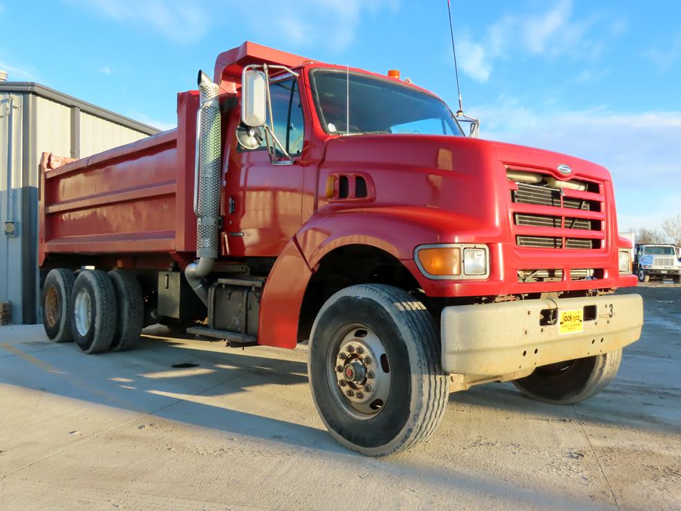 1999 Sterling Model LT8511 Tandem Axle Conventional Dump Truck, VIN# 2FZNDJBB1XAB33515, Caterpillar