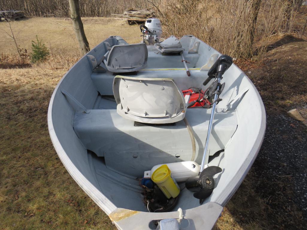 Sylvan 14' Boat & Trailer