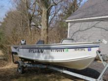 Sylvan 14' Boat & Trailer