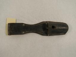 Vintage German Leather Bayonet Frog