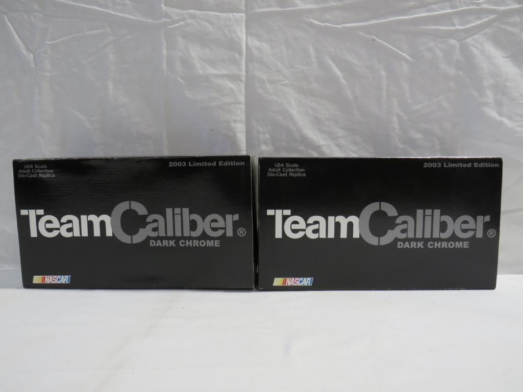 (2) Team Caliber Dark Chrome Edition Collectables