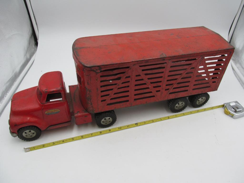 Pressed Steel Tonka Livestock Truck