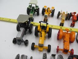 (28) Diecast Small Scale Tractors