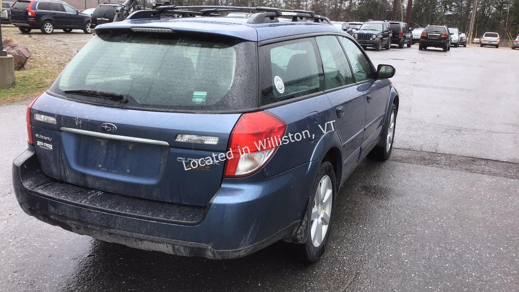 2008 Subaru Outback 2.5i H4, 2.5L