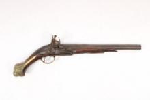 Antique Continental Flintlock Pistol